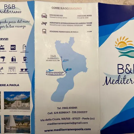Bed and breakfast Mediterraneo *